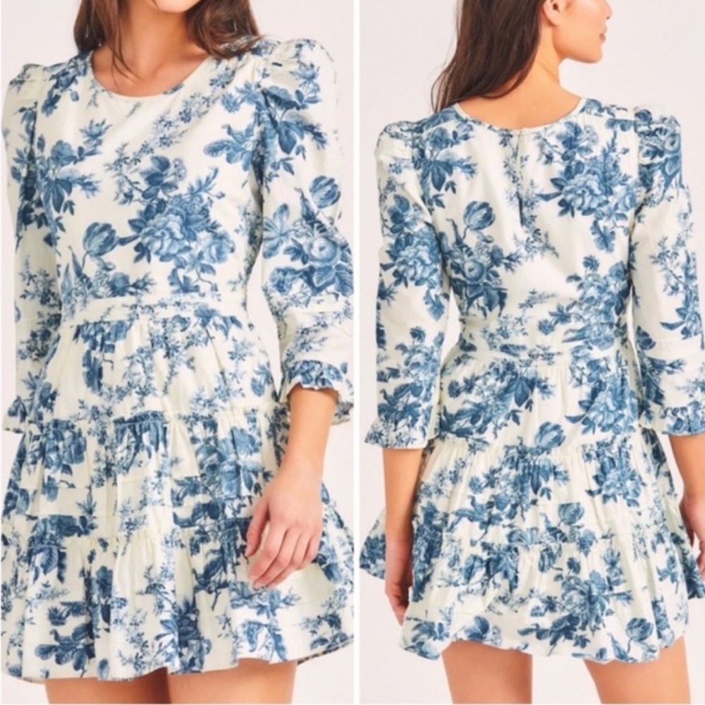 LoveShackFancy Lienzo Dress